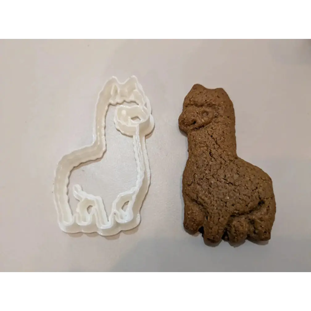 Molde Para Galletas - Forma De Alpaca 3