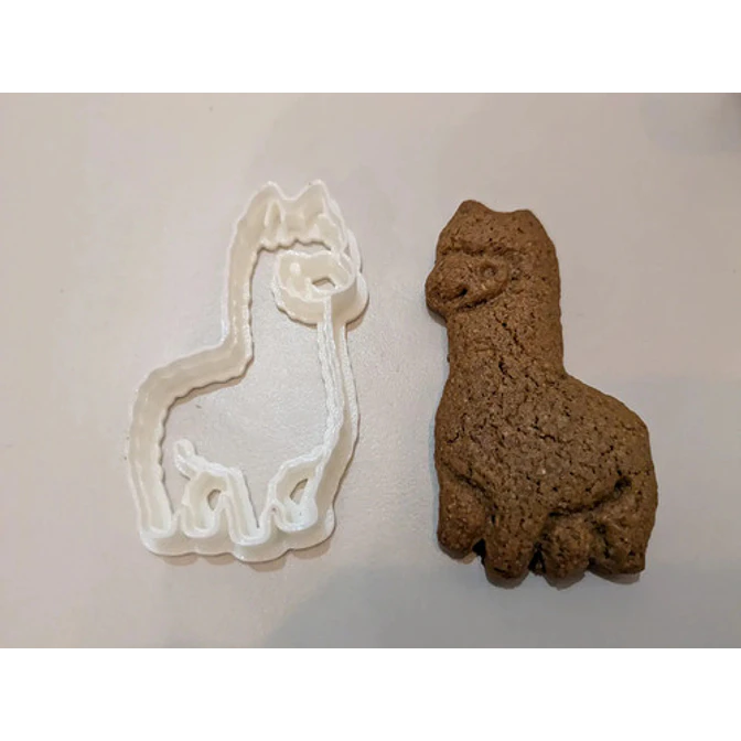 Molde Para Galletas - Forma De Alpaca 3