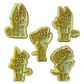 Cortador De Galletas  Bluey Y Sus Amigos - (pack 5 Unidades) - Miniatura 1