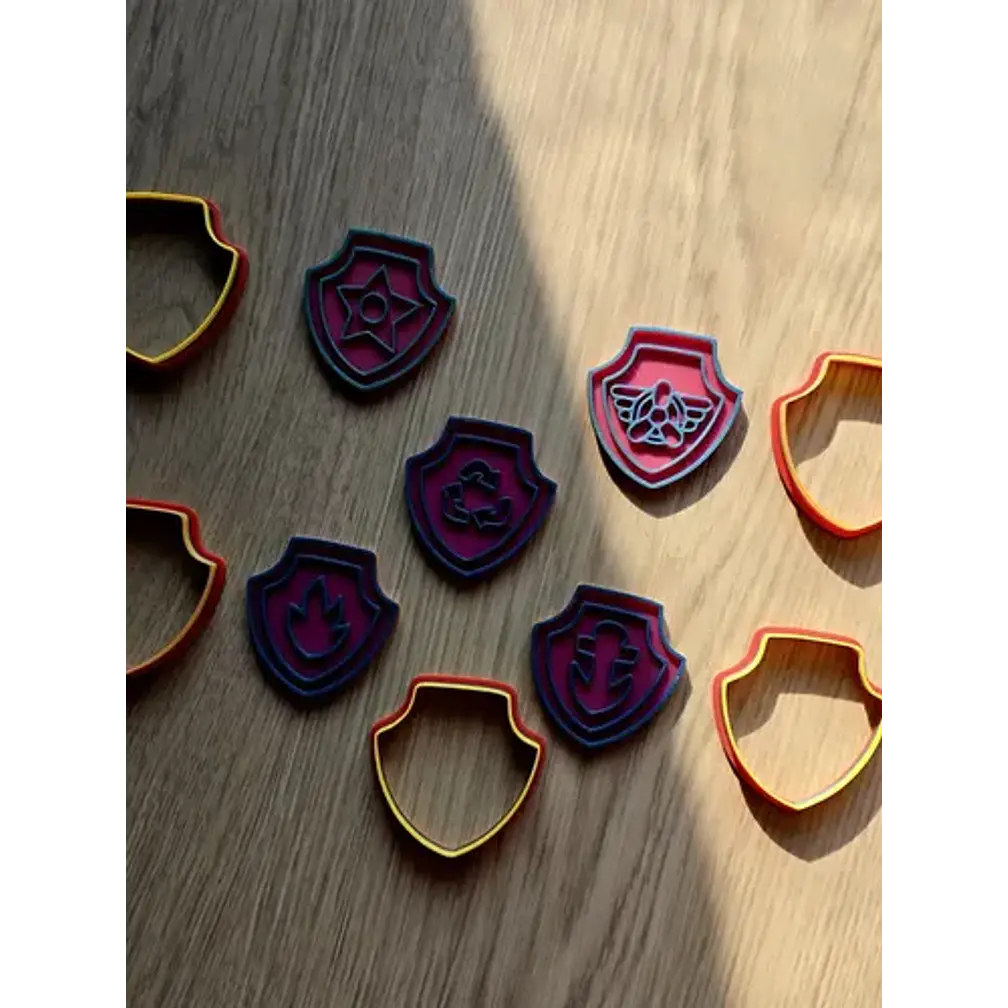 Cortador De Galletas Insignia Paw Patrol - (pack 5 Unidades) 2