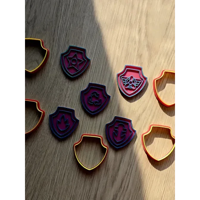 Cortador De Galletas Insignia Paw Patrol - (pack 5 Unidades) 2
