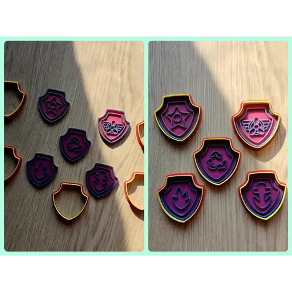 Cortador De Galletas Insignia Paw Patrol - (pack 5 Unidades) 3