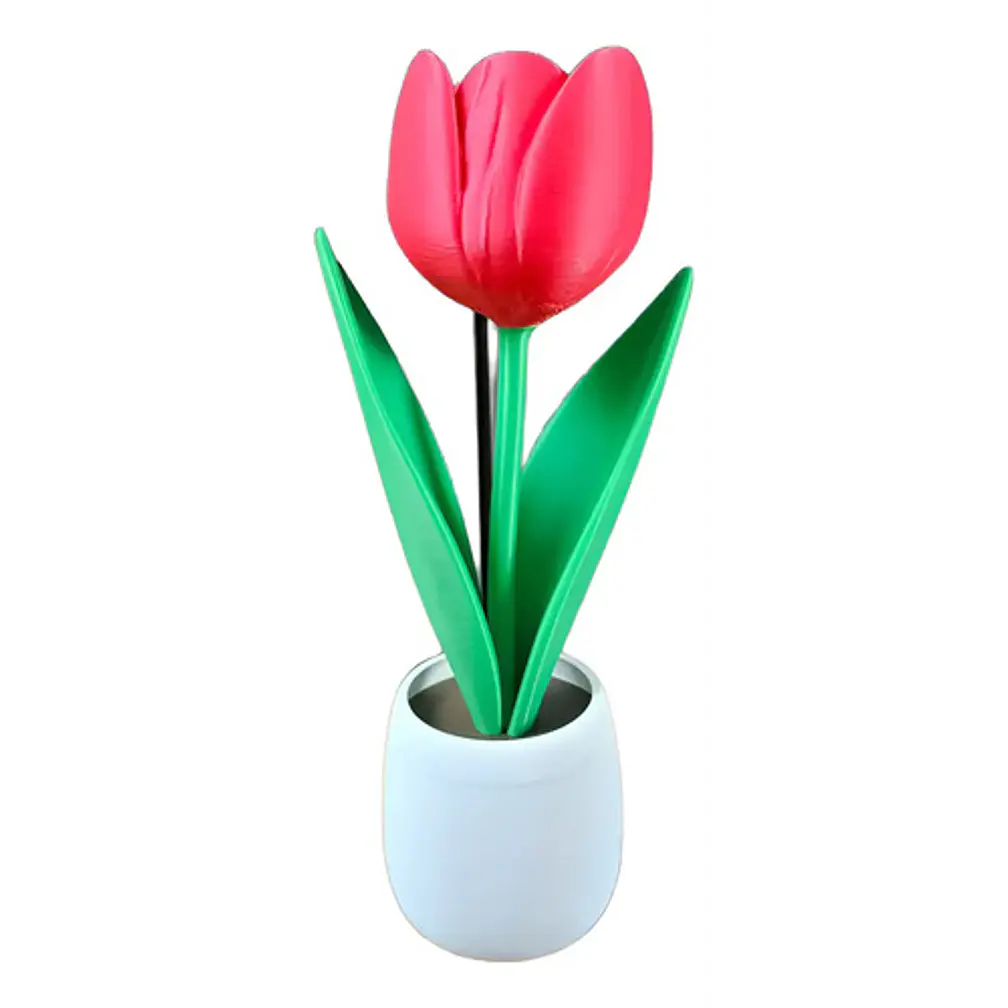 Figura Decorativa Tulipan En Maceta 1