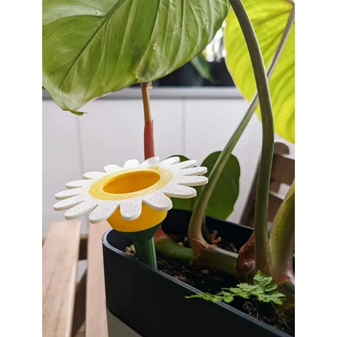 Globo De Riego Para Plantas - Diseño Margarita 2