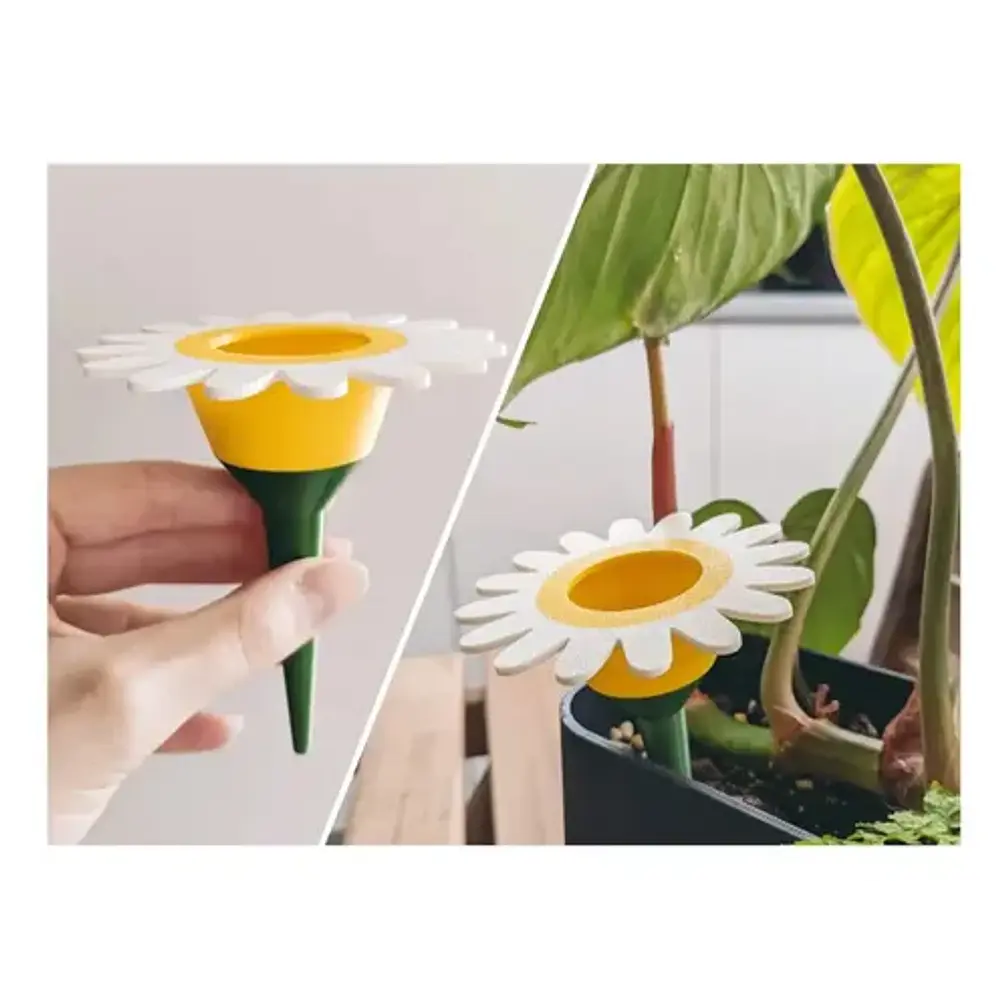 Globo De Riego Para Plantas - Diseño Margarita 3