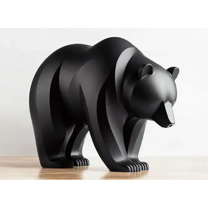Decoración - Oso Minimalista 6