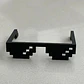 Lentes De Sol - Pixel Minecraft - Miniatura 2