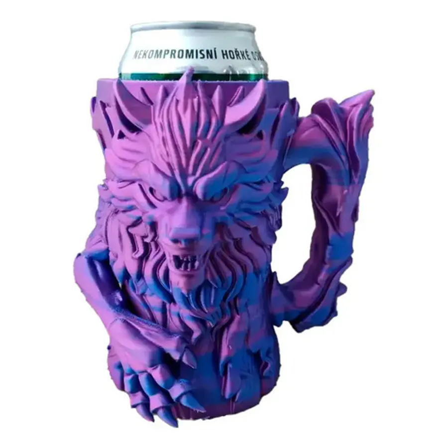 Soporte Lata - Diseño Werewolf