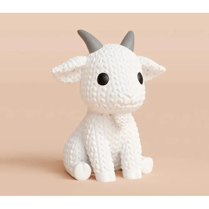 Mini Figura - Cabra Estilo Tejido 4