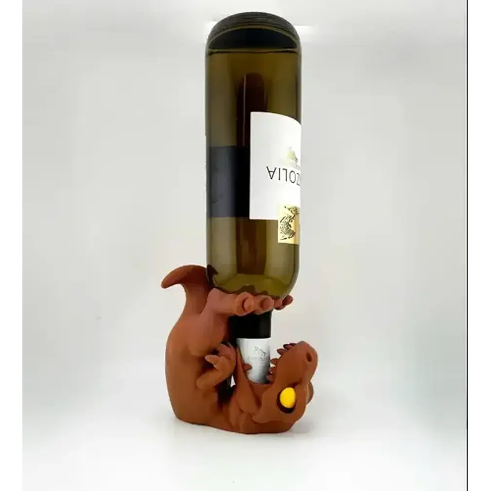 Porta Vino - Diseño Bebé Velociraptor 3