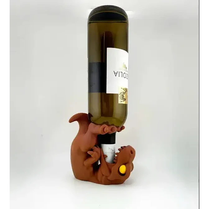 Porta Vino - Diseño Bebé Velociraptor 3