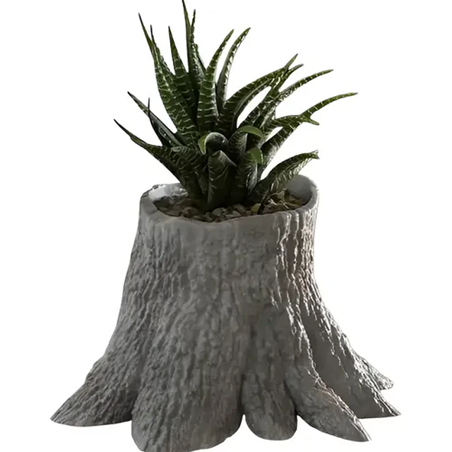 Macetero - Diseño Tronco Árbol