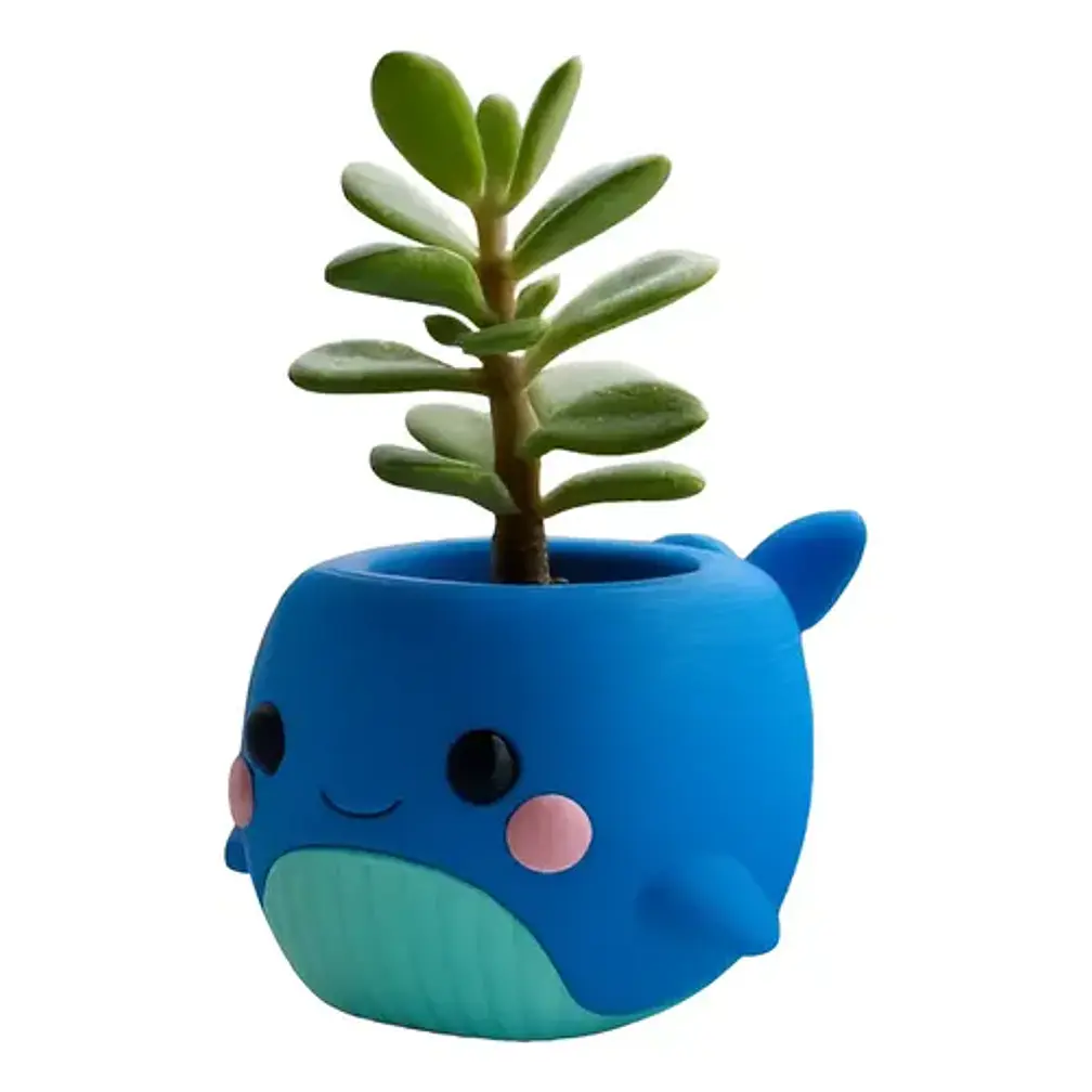 Macetero - Ballena Chibi 1