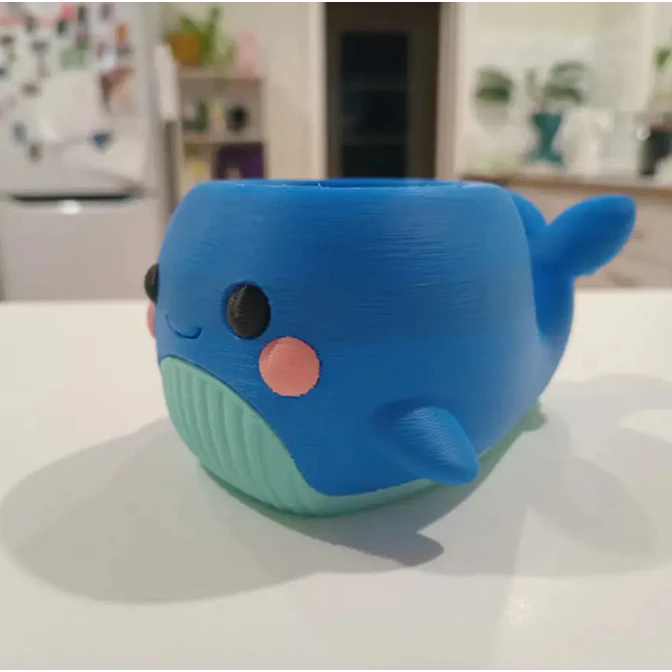 Macetero - Ballena Chibi 3