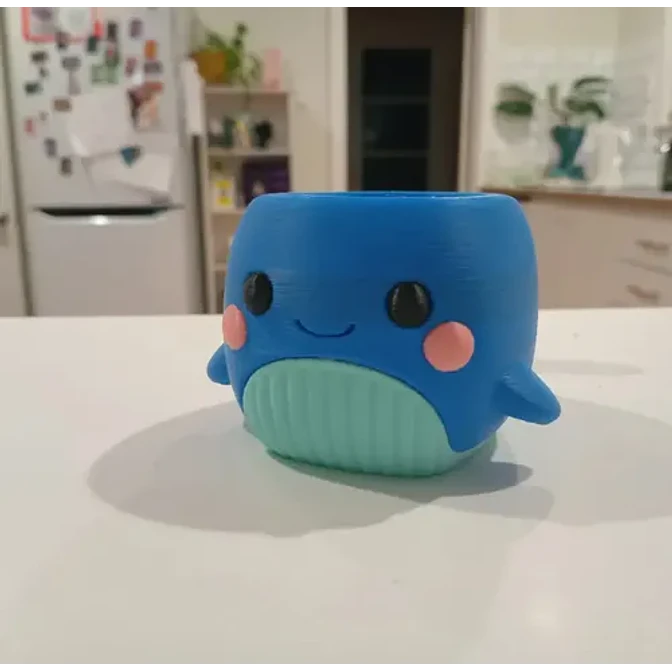 Macetero - Ballena Chibi 4