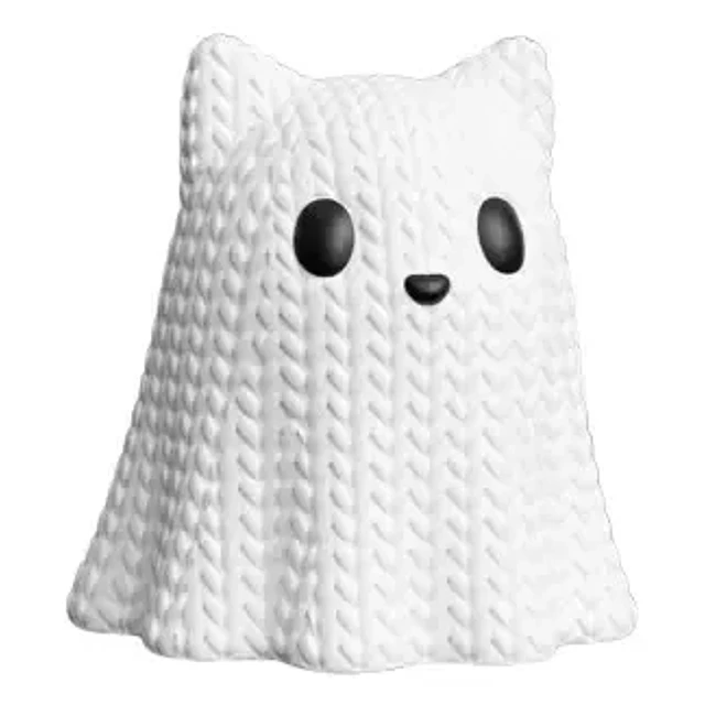 Figura Estilo Tejida - Gato Fantasma