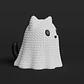 Figura Estilo Tejida - Gato Fantasma - Miniatura 3