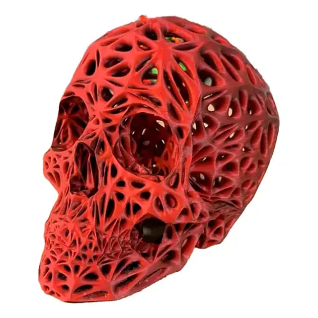 Decoración Voronoi - Cráneo