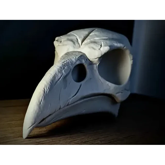 Decoración - Cráneo De Cuervo