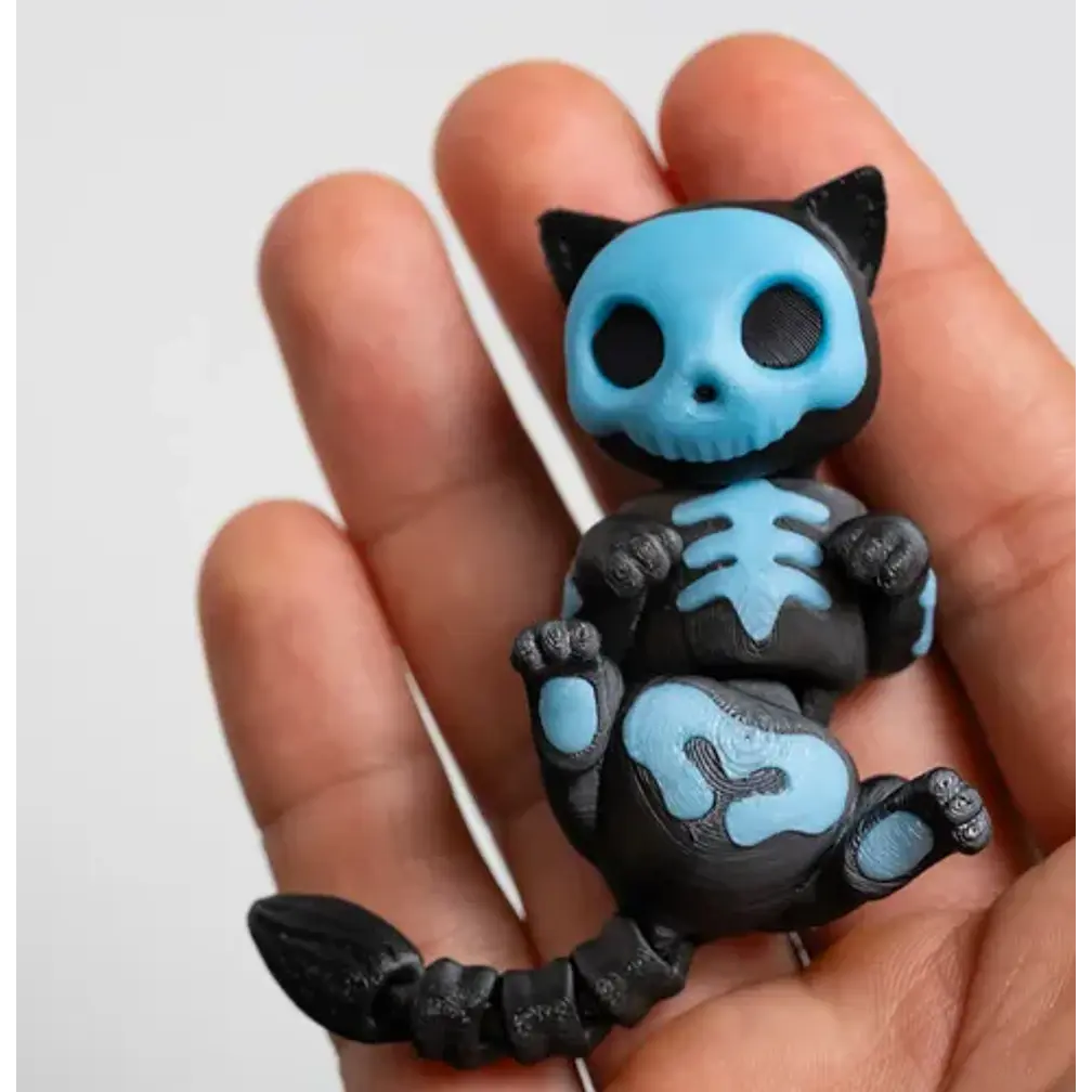 Figura Articulada - Gato Esqueleto 3