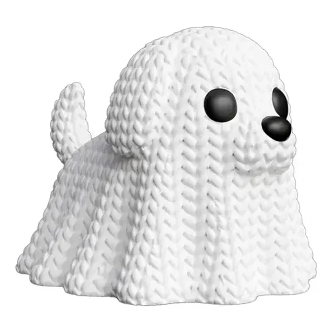 Figura Estilo Tejida - Perro Fantasma 1