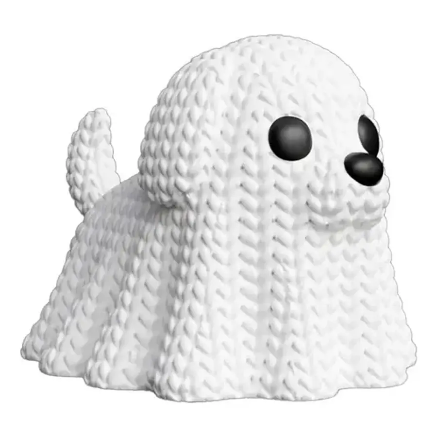 Figura Estilo Tejida - Perro Fantasma