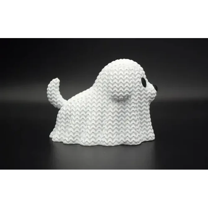 Figura Estilo Tejida - Perro Fantasma 3