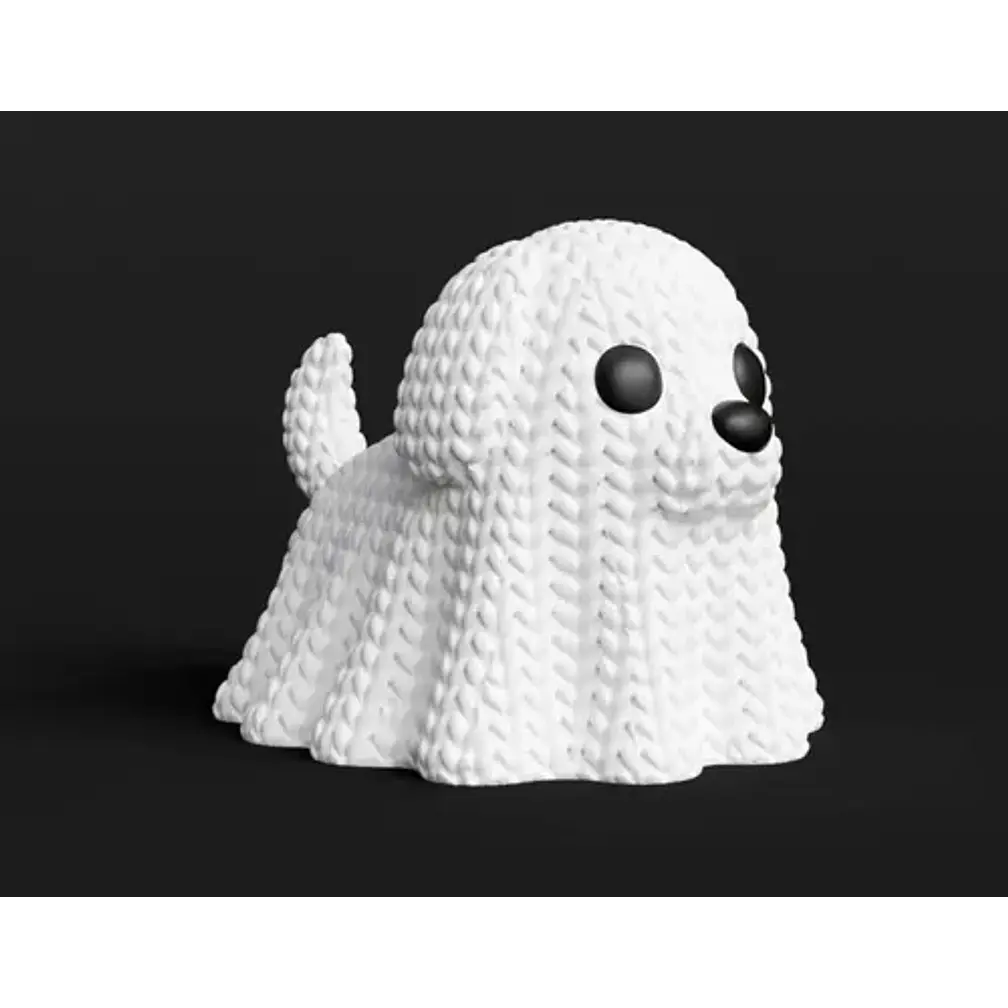 Figura Estilo Tejida - Perro Fantasma 5
