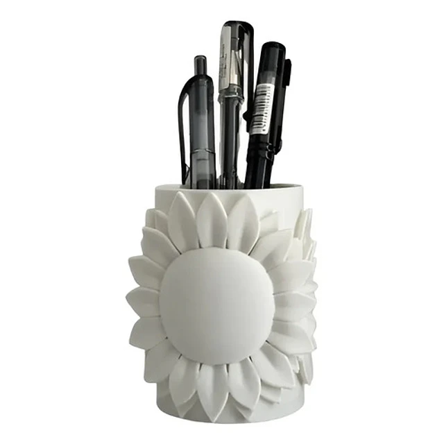 Portalápices - Diseño Girasol