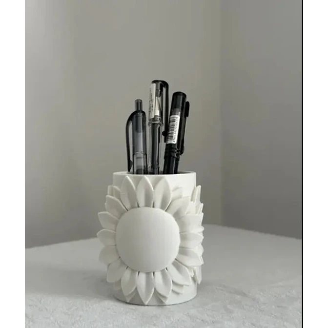 Portalápices - Diseño Girasol 2
