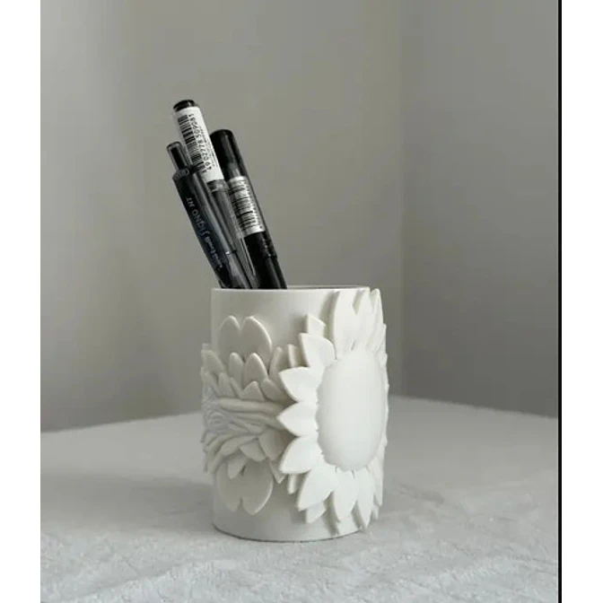 Portalápices - Diseño Girasol 3