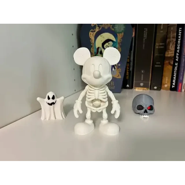 Figura - Mickey Mouse Esqueleto