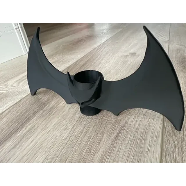 Porta Vela - Diseño Murciélago