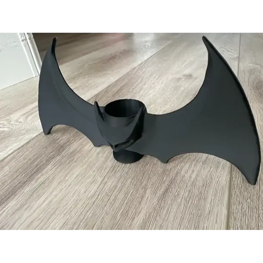 Porta Vela - Diseño Murciélago