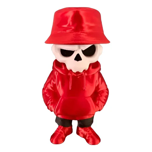 Juguete De Esqueleto - Zkull Rojo