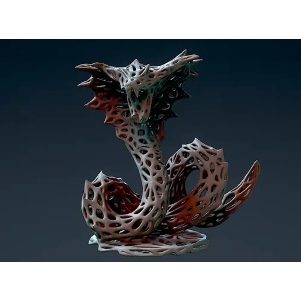 Decoración Voronoi - Cobra 2