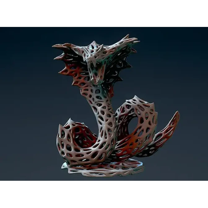 Decoración Voronoi - Cobra 2