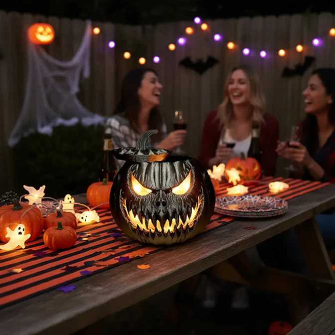 Decoración Halloween - Calabaza Aterradora 3