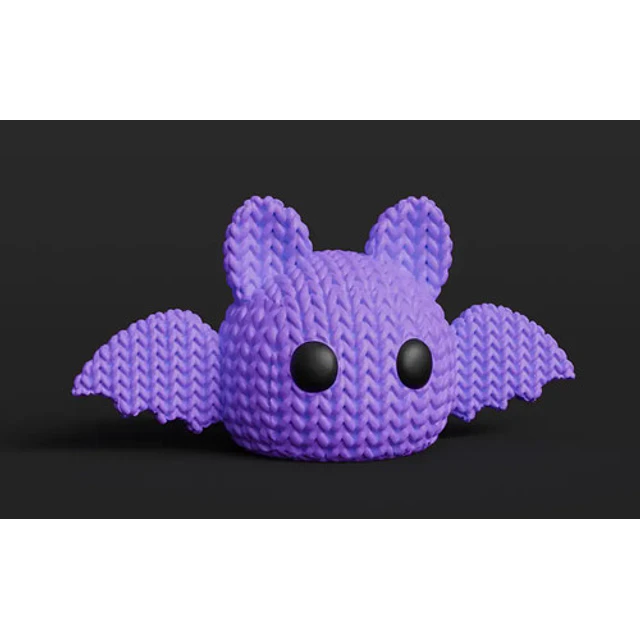 Figura Murciélago  - Diseño Estilo Tejido