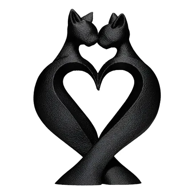 Figura Decorativa De Gatos