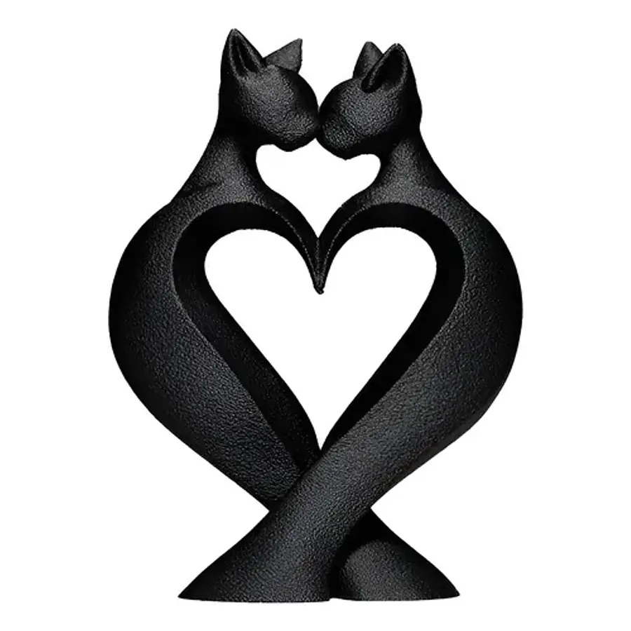 Figura Decorativa De Gatos