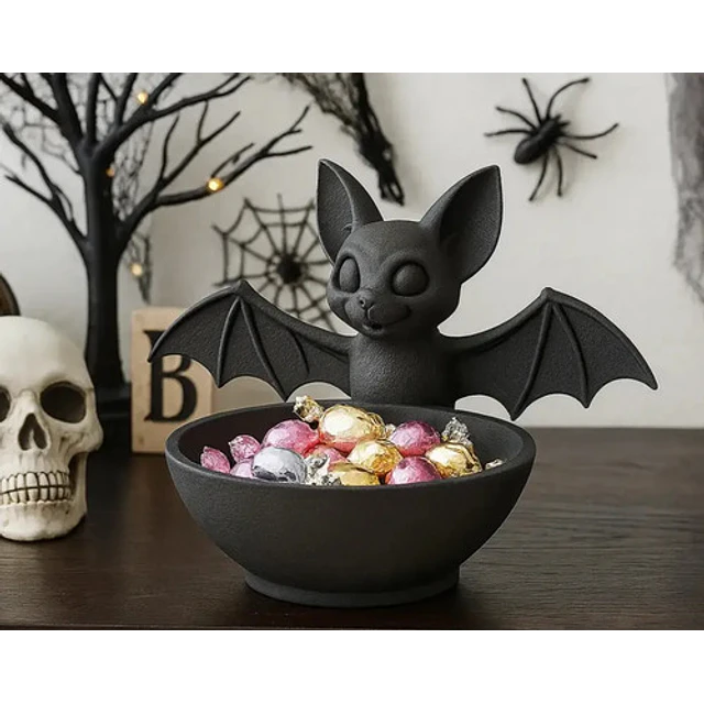 Decoración Halloween - Tazón Murciélago