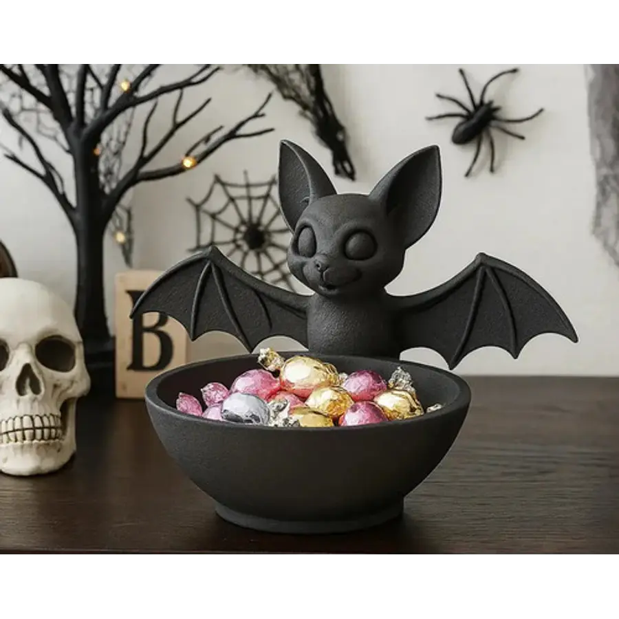 Decoración Halloween - Tazón Murciélago