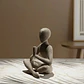 Decoración - Escultura Orando - Miniatura 4