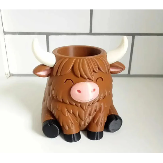Macetero - Diseño Vaca 4