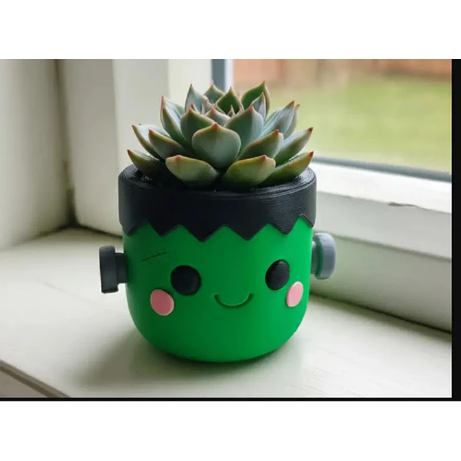 Macetero - Diseño Frankenstein 2
