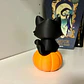 Decoración Halloween - Gato Con Calabaza - Miniatura 4