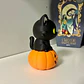Decoración Halloween - Gato Con Calabaza - Miniatura 5