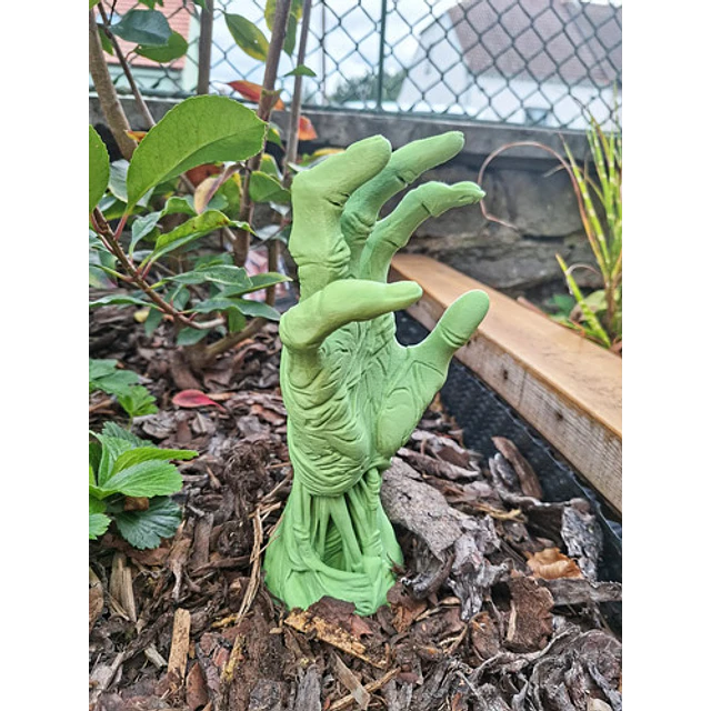 Figura Mano De Zombi De Halloween