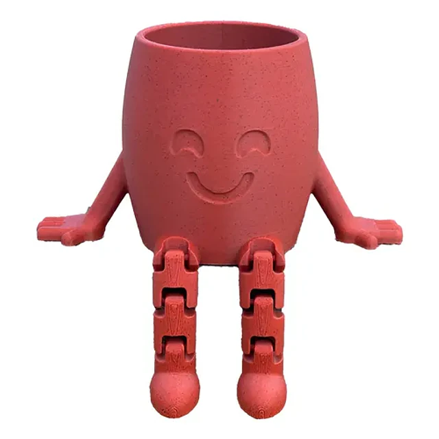 Macetero Decorativo - Figura Feliz